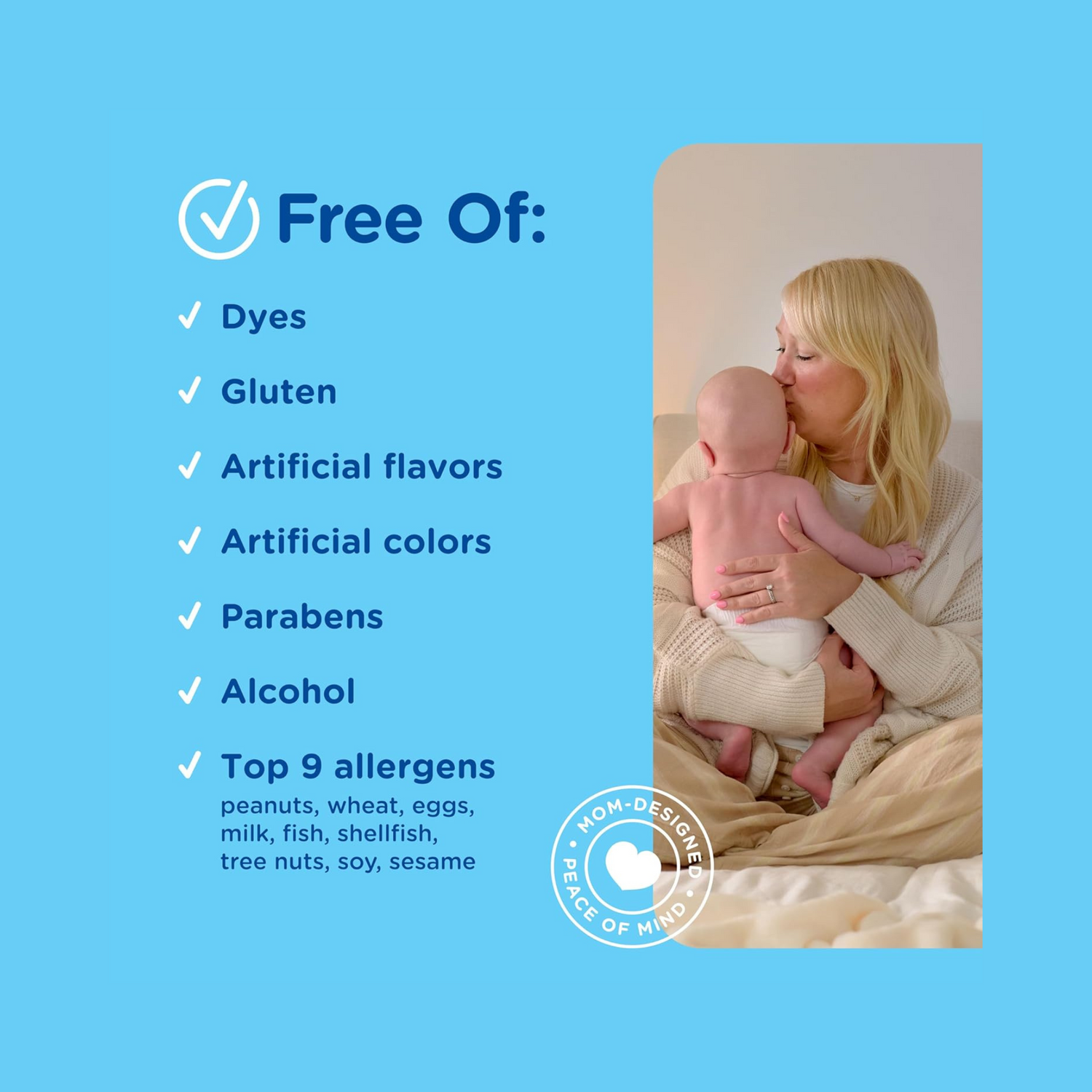 Gotas de vitamina D orgánica Mommy’s Bliss para bebés y recién nacidos