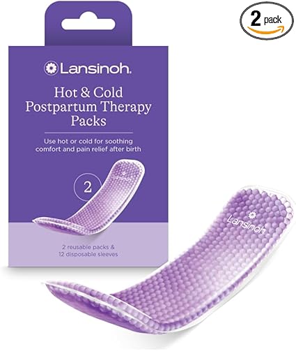 Almohadillas Hot/Cold, esenciales postparto - LANSINOH