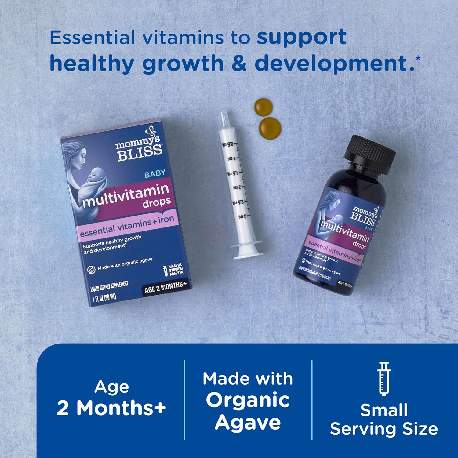 Multivitamínico + Hierro para Bebés Mommy's Bliss